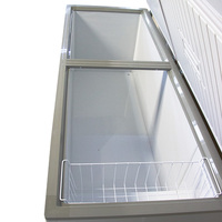 Refrigerador criogênico de armazenamento comercial, carne fresca e marítima, frigorífico dupla porta