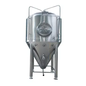 Konik ceketli fermenter 100 litre ev ferment endüstriyel 1000 litre fermantasyon 500 200 100 galon paslanmaz çelik tank