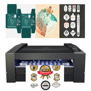 Découpeuse automatique à alimentation continue DM380D, servomoteur, double tête <span class=keywords><strong>de</strong></span> découpe, transmission WIFI, découpeuse d'étiquettes A3, découpeuse d'autocollants - Product Image 1