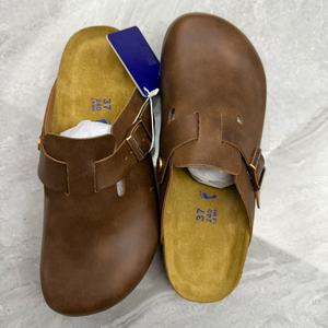 Mocasín de piel de oveja Birkenstocks Birken para zapatillas con suelas de corcho y <span class=keywords><strong>goma</strong></span>/<span class=keywords><strong>Eva</strong></span> Cierre superior de cuero de vaca - Product Image 3