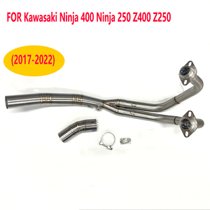 Système complet d'échappement pour moto 51 mm, tuyau de liaison avant, échappement à enfiler pour Ninja400 Z400 Ninja <span class=keywords><strong>Z</strong></span> <span class=keywords><strong>400</strong></span> - Product Image 2