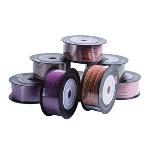 Cordon en coton LONGJIE pour nœuds <span class=keywords><strong>chinois</strong></span>, matériaux <span class=keywords><strong>de</strong></span> bricolage pour bijoux, cordon tressé, 34 couleurs, corde en coton frisé à la main, Dunhuang - Product Image 5