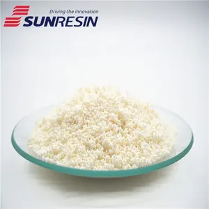 Fluoride selective removal ion exchange resin