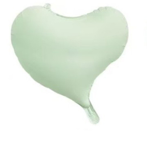 Macaron transfrontalier couleur unie anime ballon d'amour tordu flottant <span class=keywords><strong>vide</strong></span> Twist coeur fête fond mur feuille ballon - Product Image 3