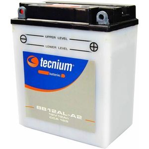 Batterie de moto Tecinium BB12AL-A2 12V 12Ah compatible avec YB12AL-A2 - Product Image 1