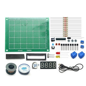 OKYN-G5297 Kit de placa de control de relé con temporizador DIY, módulo de temporizador de relé de 2 canales, kit de entrenamiento de soldadura de ensamblaje electrónico - Product Image 2
