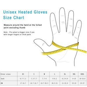 Hiver hommes femmes Sports de plein air respirant anti-dérapant thermique alimenté par USB batterie Rechargeable gants de Ski chauffants mitaines - Product Image 4