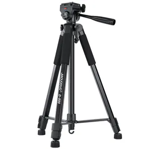 Dudukan Tripod fotografi profesional, dudukan Tripod portabel kamera Dslr Slr ringan fleksibel untuk kamera Canon / Nikon