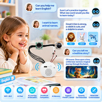Modul AI AISK Interactive Eyes untuk Robot Mainan, Rumah Pintar, Pembelajaran, Kesehatan, Kantor, Interaksi Suara AI, Pendamping, Memori, ChatGPT