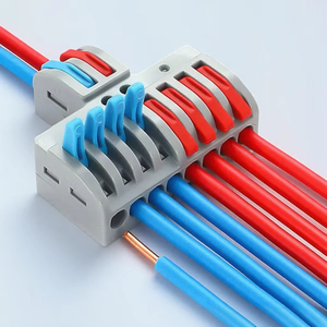 Connecteurs de câblage rapides universels compacts pour l'épissure de câbles, connexion de câbles 0,08-4,0 mm², borne de connexion à enfoncement - Product Image 1