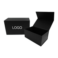 Boîtes magnétiques pliables réutilisables avec logo personnalisé, finition mate haut de gamme, boîte cadeau de luxe, fermeture rigide en papier, boîte à chaussures