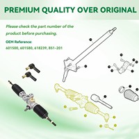 Ensemble de boîte de direction pour voitures de Golf EZGO RXV gaz et électriques 2008-Up #601500 601580 618239 851-201