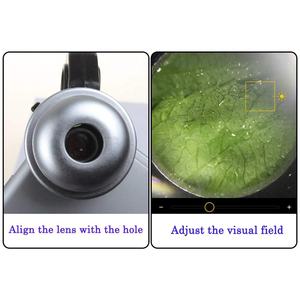 Led 빛 30X 전화 돋보기를 가진 새로운 휴대 전화 클립 온 현미경 - Product Image 4