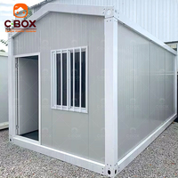 Cbox Spire Pitch Toit Design Préfabriqué Outdoor Camp 20ft Préfabriqué Détachable Container House
