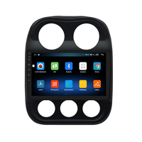 Wifi sistema Multimedia del coche BT reproductor de vídeo para Jeep Compass 2010-2016 2 Din Android 10,0 Car Radio