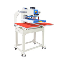 40x40CM 60x40CM Double Station Machines de presse à chaud grand format pour T-shirt Machine de presse à chaud double