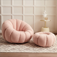 Nouveau design peut mentir peut dormir simple crème vent chambre salon petit canapé balcon nouveau canapé paresseux