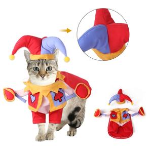 थोक कुत्ते बिल्ली हेलोवीन पोशाक पालतू cosplay कपड़े अजीब कुत्ते कपड़े - Product Image 2