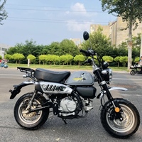 Moto de poche d'occasion Monkey 125cc |   Mini moto de rue à essence monocylindre de style rétro classique