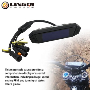 Tachimetro Contachilometri LCD LINGQI RACING per Moto Elettriche Light Bee VTB - Product Image 5