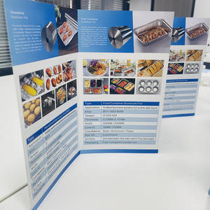 Custom Mini A4/A5/A6 piegata a tre volte Brochure stampabile volantino libretto cartaceo cartaceo cartaceo cartaceo cartaceo cartaceo - Product Image 4