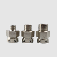 Raccord de pulvérisation haute pression en laiton de 16 mm avec vanne de type supérieur, capacité 1L, pour jardinage, aménagement paysager, suppression de la poussière et refroidissement