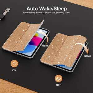 <span class=keywords><strong>Étui</strong></span> de protection Richison pour <span class=keywords><strong>iPad</strong></span>, housse de tablette 10,9 11 pouces, antichoc, avec support et porte-crayon, fonction veille/réveil automatique - Product Image 4