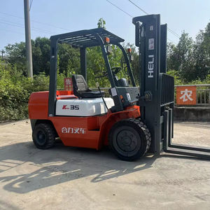 Montacargas Diésel Usado Heli de 3.5 Toneladas, Modelo 2023, con Mástil de Acero Inoxidable de 4.5m y 3 Etapas, Garantía de 3 Años, Abrazadera para Almacenes, Disponible en Stock - Product Image 3