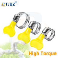 Colliers de serrage pour tuyaux d'eau et de climatisation de 8 mm avec poignée papillon, fournis directement par l'usine