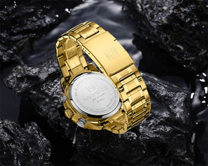 Reloj <span class=keywords><strong>NAVIFORCE</strong></span> <span class=keywords><strong>9182</strong></span> para Hombre, OEM, de Alta Calidad, Resistente al Agua, con Movimiento Dual Analógico-Digital, Calendario, Reloj de Pulsera Masculino - Product Image 5