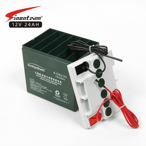 Batería de <span class=keywords><strong>Gel</strong></span> para Panel Solar de 12 Voltios y 24 Ah, 20 Horas, Sistema de Energía Solar de 12 V, Batería de <span class=keywords><strong>Gel</strong></span> de 24 Ah para Alumbrado Público - Product Image 2