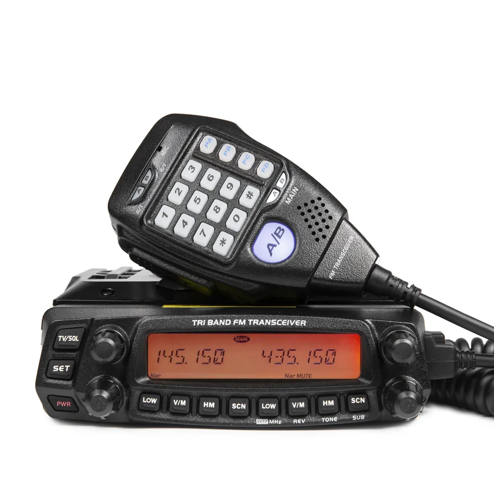 Anytone 5888UV III Tri-Band FM Transceiver Tri-Band Mobile Radio