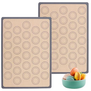 Custom Printed Non-Stick Silicone Macaron Baking Mat EU Standard Pastry Mat <b>Kitchen</b> Cooking Tool Silicone Macaron Bakmat - Product Image 1
