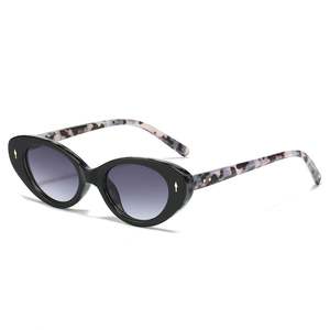 Gafas de Sol Ovaladas con Marco Colorido de PC, Diseño Personalizado con Logotipo 2025, para Hombre y Mujer, Protección UV400, Marco Pequeño, Estilo Ojo de Gato - Product Image 5