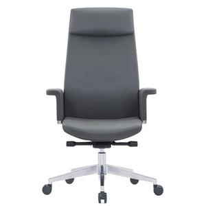 Foshan produttore all'ingrosso nuovi prodotti sedia da ufficio direzionale in pelle con ruote - Product Image 3