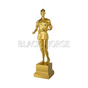 Metal custom action figure and Chinese Ancient Famous Figurine Souvenir cup Award Trophy