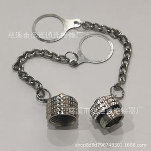 Cubierta antipolvo M12 para aviación, conector de cadena metálica de cobre, tapa protectora para sensor, accesorio de enchufe de sellado impermeable - Product Image 2