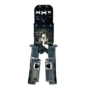 ราคาโรงงาน เครื่องมือเครือข่ายอเนกประสงค์เหล็ก RJ11 RJ12 RJ45 ขายดี เครื่องมือเครือข่ายคอมพิวเตอร์ รองรับการปรับแต่ง OEM - Product Image 1