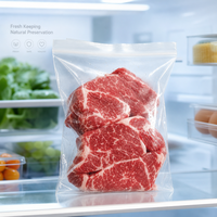 Sachets refermables de qualité alimentaire en PET/PE, transparents et plats, pour snacks, bonbons, noix - Vente en gros