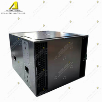 GEOS1210 — haut-parleur bidirectionnel simple 12 pouces, sur une portée, en contreplaqué noir, boîte vide, amplificateur audio professionnel passif
