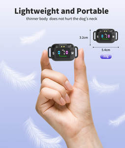 Dispositivo INTELIGENTE DE CONTROL DE ladridos para mascotas con pantalla a color recargable antiperro para evitar malentendidos Hecho de plástico duradero - Product Image 5