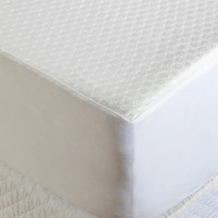 Couche d'air matelassée en tricot, rafraîchissante, douce, confortable, durable, imperméable, antibactérienne, certifiée OEKO-TEX, 100 % polyester
