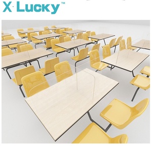 For Chair Acrylic Desk Plexi Glass Pedicure Protection Clear Post Plastic Portable Hanging Sneeze Guard - Product Image 2