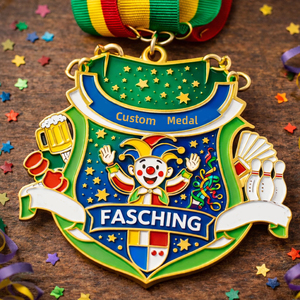 เหรียญรางวัลงานคาร์นิวัลเคลือบโลหะแบบกำหนดเอง ออกแบบโดยผู้ผลิตฟรี สำหรับรางวัลเจ้าชายเจ้าหญิง ใช้เป็นของที่ระลึก - Product Image 2