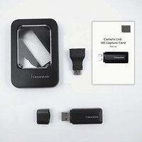 Tarjeta de Adquisición de Video TechSide Cam Link para USB Windows 11/10 y MacOS Monterey/Big Sur TSCAM60 China