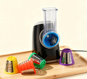 Robot culinaire multifonctionnel pour la maison et le commerce, robot à salade électrique, outils de cuisine, gadgets, trancheuse à légumes, plastique de haute qualité - Product Image 5