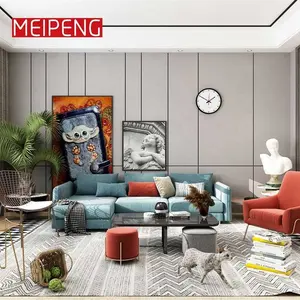Iç tasarım 3D Render tasarım hizmetleri için mimari tasarım Modern ev oturma odası daire