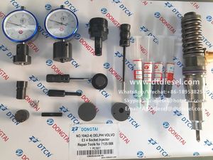NO.104(2-4) <span class=keywords><strong>Delph</strong></span> Volvo E3 4 strumenti di riparazione dell'iniettore della presa per 7135-588 - Product Image 6