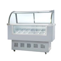 Machine à glaces, congélateur de comptoir, réfrigérateur commercial avec roue