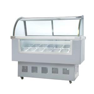 Máquina de helados, Mostrador de congelador superior, comercial, con rueda - Product Image 3